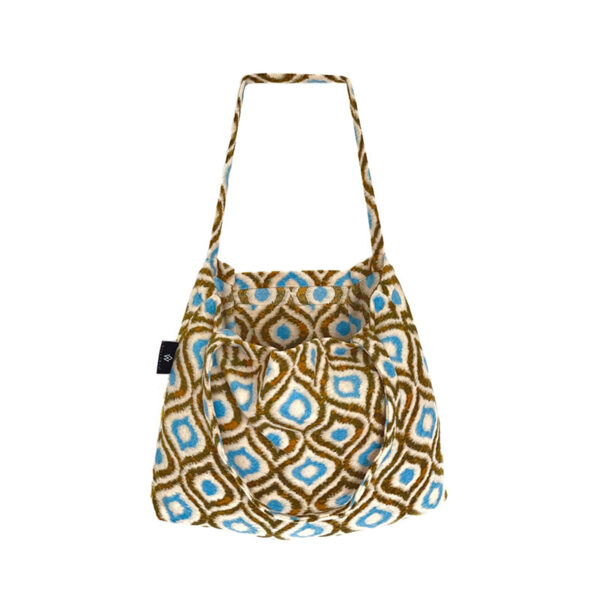 Retro Wooly Green Blue