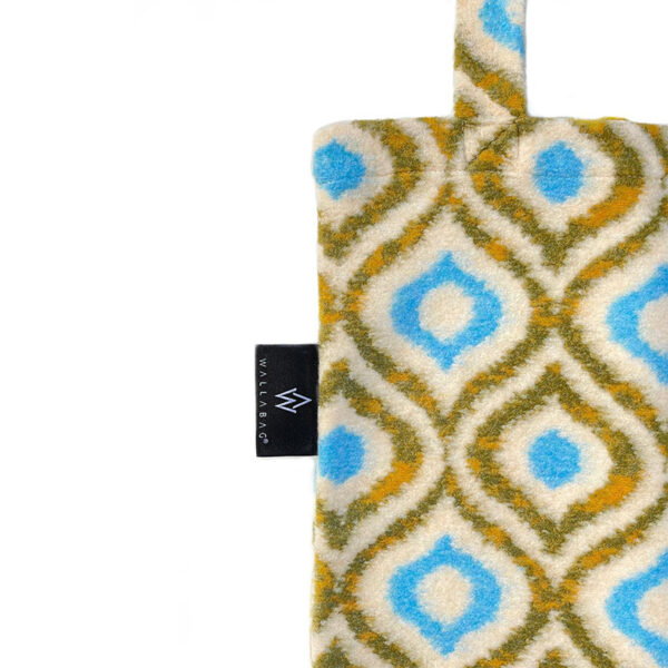 Retro Wooly Green Blue